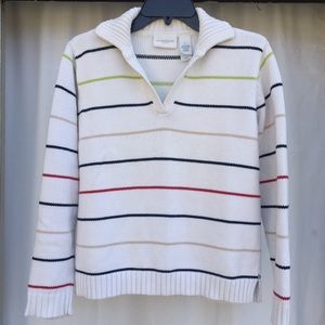 90s Vintage Liz Claiborne LIZSPORT Polo Sweater
